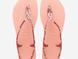 Havaianas Luna Premium Ii Ballet Rose,Pink Retro Metallic | Sandales Femme
