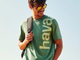 Havaianas T-Shirt New Logomania Olive Green | Shorts Homme